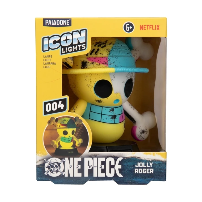 Paladone One Piece Jolly Roger Icon Light 11 cm - Kids Desk Lamp