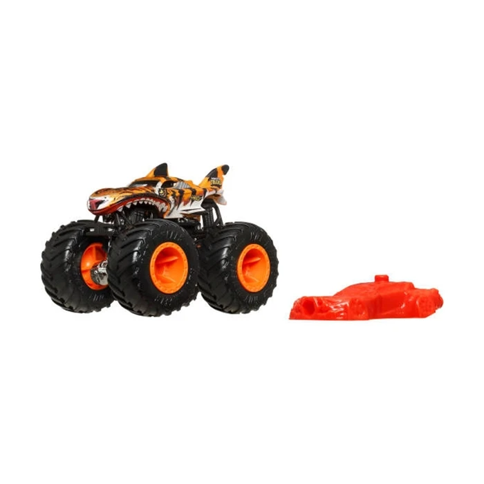 Toys and Games Mattel Hot Wheels Monster Trucks Live HW Tiger Shark Die-Cast Vehicle