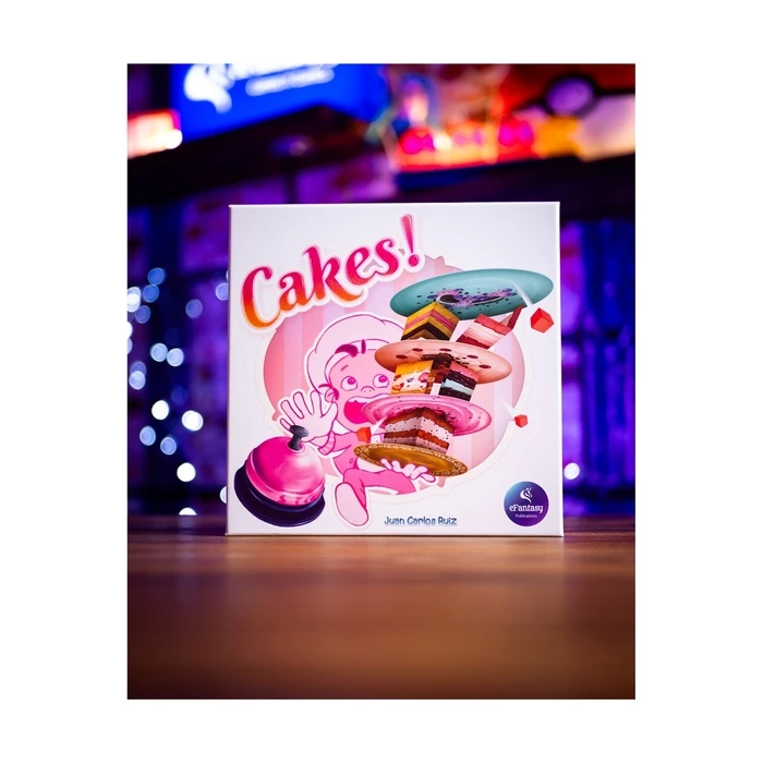 Cakes! Board Game for 2-4 Players, Ages 5+ (Atomo Games)