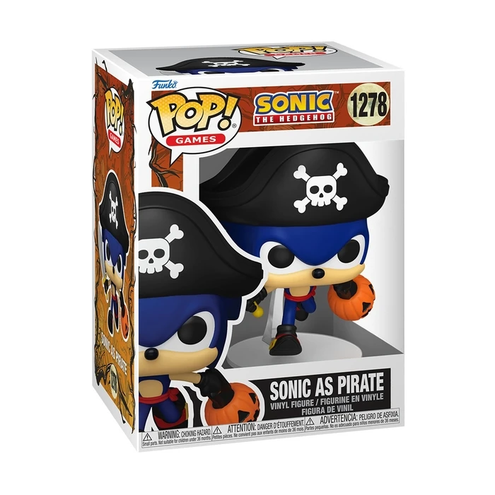 Funko Pop! Games: Sonic The Hedgehog - Sonic ως Πειρατής #1278