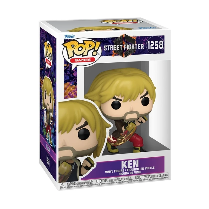Funko Pop! Games: Street Fighter - Ken #1258 Βινύλιο Φιγούρα