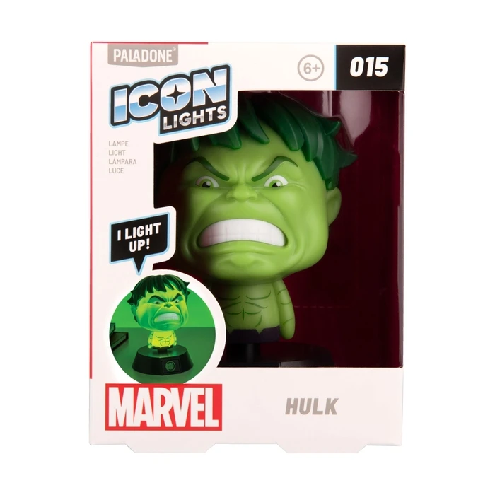 Paladone Marvel Children's Decorative Light - Hulk Green (PP16010MU)