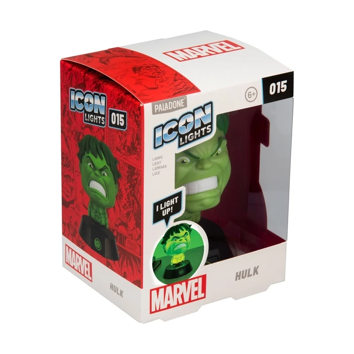 Paladone Marvel Children's Decorative Light - Hulk Green (PP16010MU)