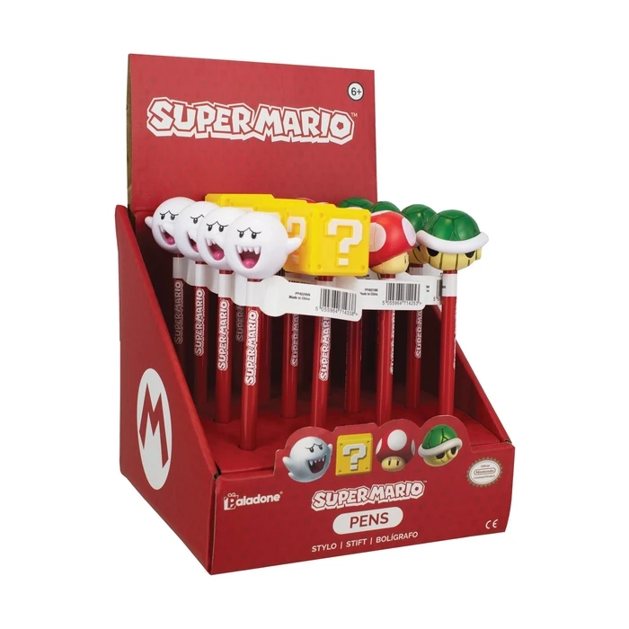 Paladone Super Mario Pen Topper Ballpoint Pen PP4715NN