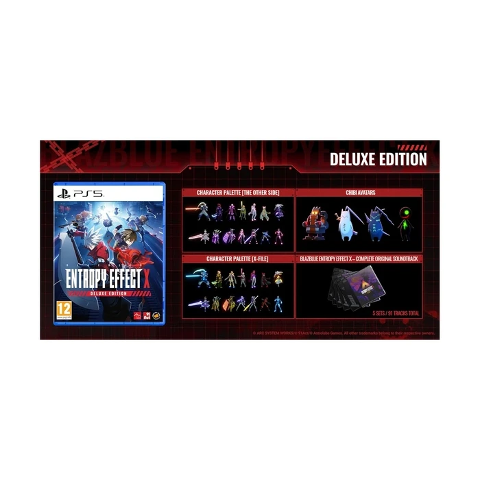 BlazBlue Entropy Effect X Deluxe Edition (PS5) - 91Act