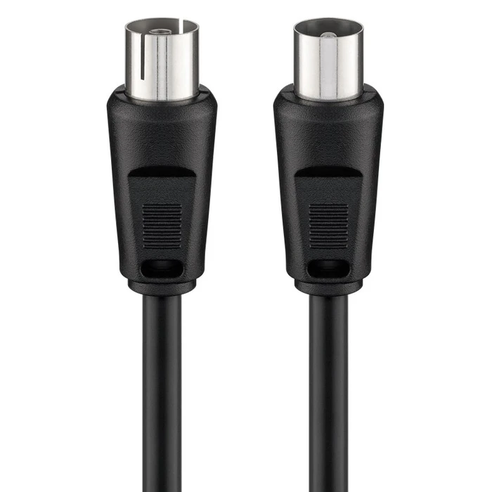 Καλώδιο Κεραίας Goobay αρσενικό σε θηλυκό 11509, <70dB, CCS, 0.5m, μαύρο