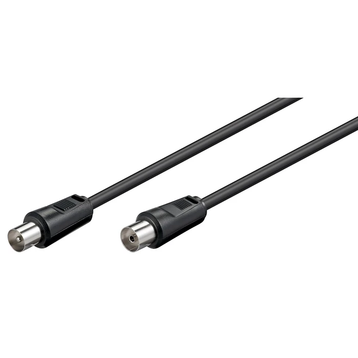 Καλώδιο Κεραίας Goobay αρσενικό σε θηλυκό 11509, <70dB, CCS, 0.5m, μαύρο