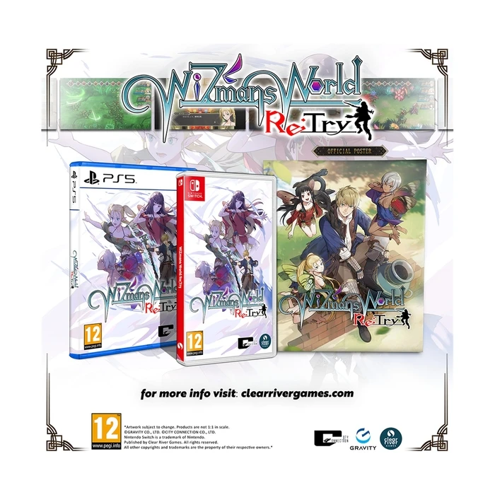 WiZmans World Re;Try - Nintendo Switch (Physical) - Clear River Games
