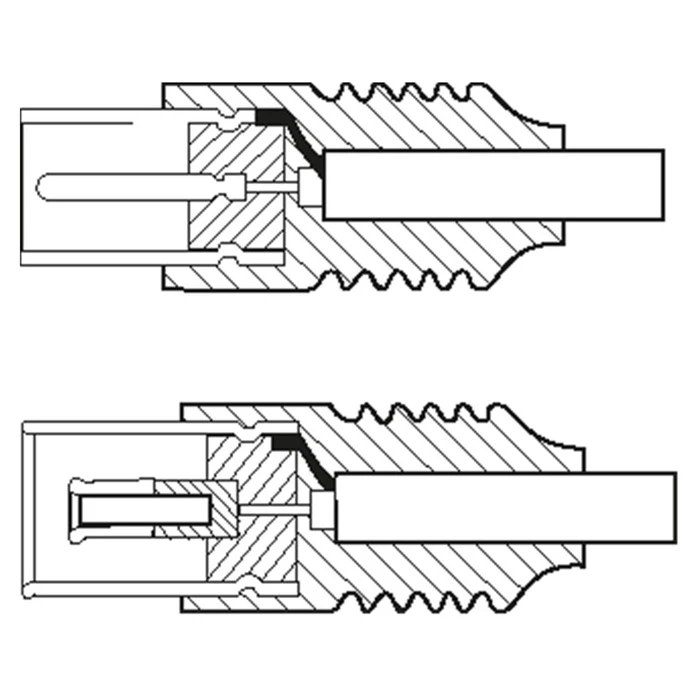 Καλώδιο Κεραίας Goobay αρσενικό σε θηλυκό 11511, 70dB, 2.5m, λευκό
