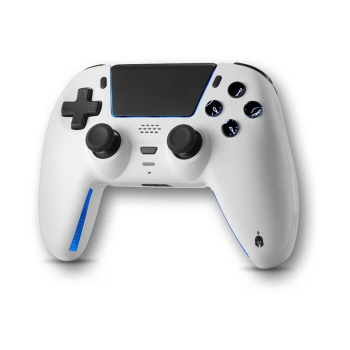 Spartan Gear Sarissa Wireless Gamepad for PC / PS4 / PS5 / Switch White + one extra faceplate — Enarxis Dynamic Media