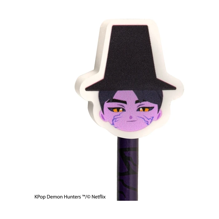 Kpop Demon Hunters Jinu Pencil and Eraser CR5454 - Fame Bros