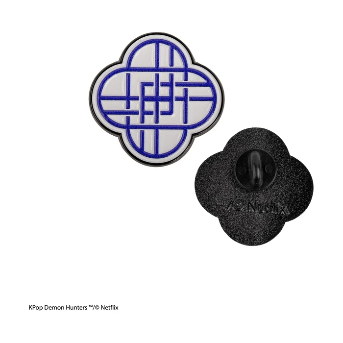 Kpop Demon Hunters Badge - Hunter X Logo