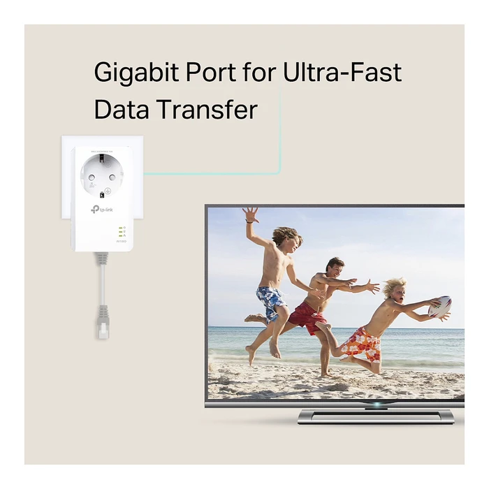 Powerline INTD TP-Link PA7017P Kit AV100