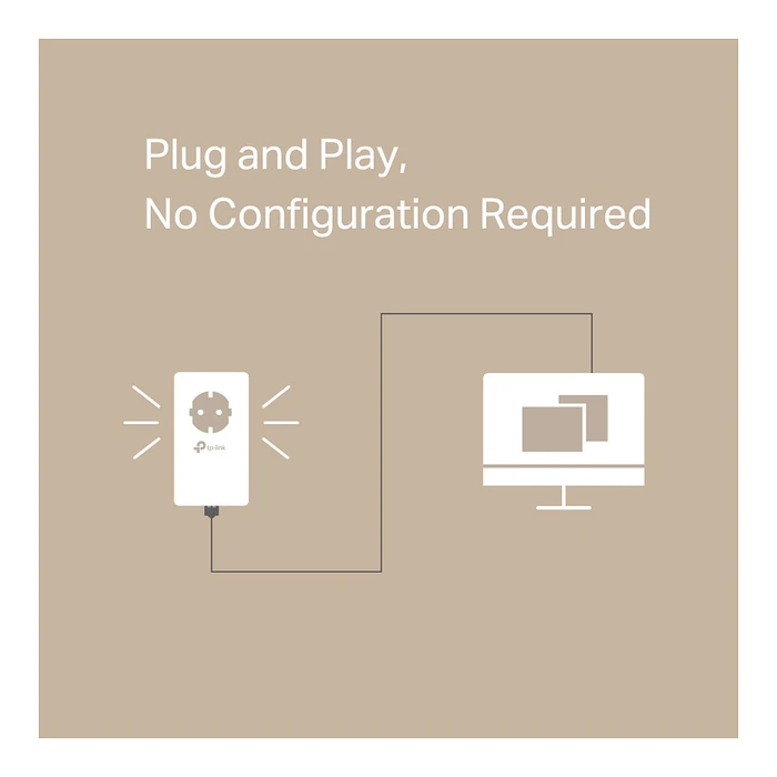 Powerline INTD TP-Link PA7017P Kit AV100