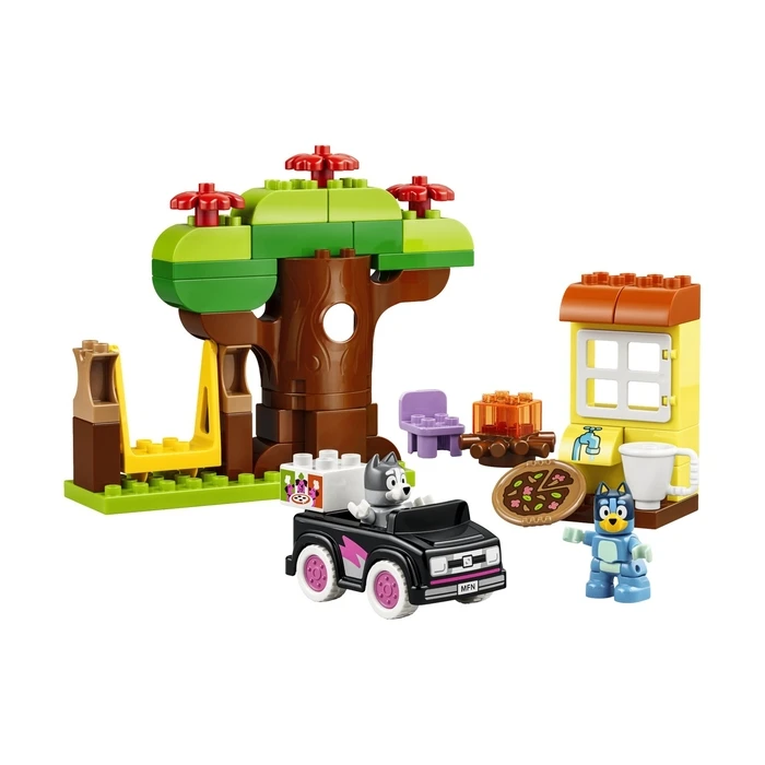 LEGO DUPLO 44pc Bluey Muffin & Blue Pizza Delivery Girls (Set 10469)
