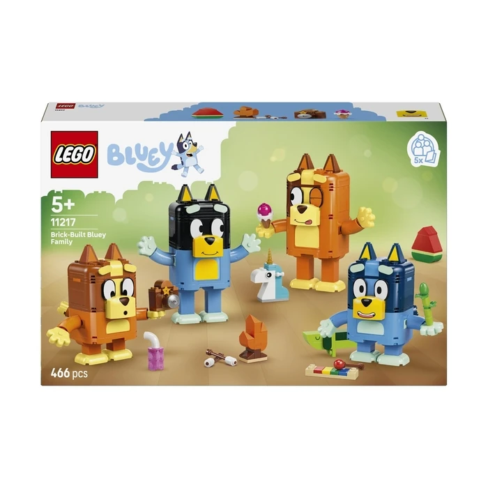 LEGO Bricks 466 pcs 11217 - Blue's Family (Blue, Bingo, Mom, Dad)