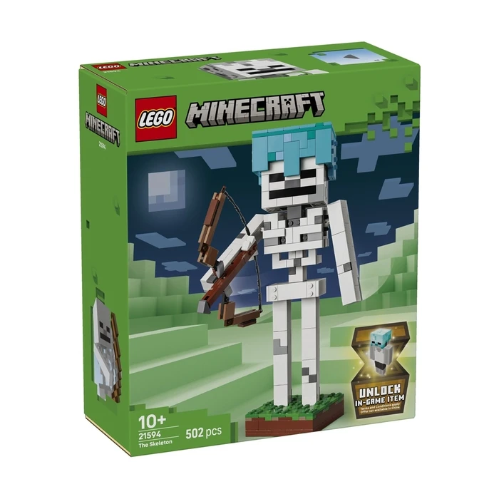 LEGO Minecraft The Skeleton (21594) - 502 pcs, Ages 10+