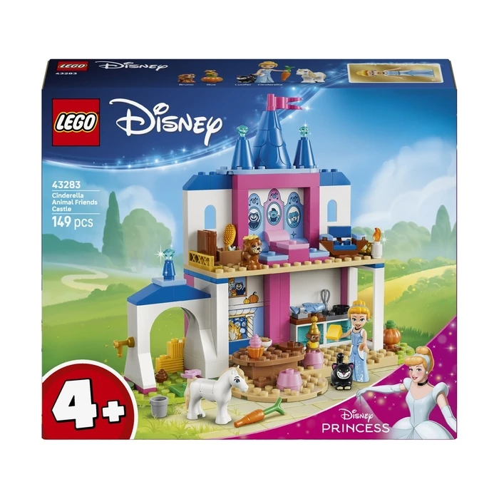 LEGO Disney Princess - Cinderella's Animal Castle, 149 pieces (Set 43283)
