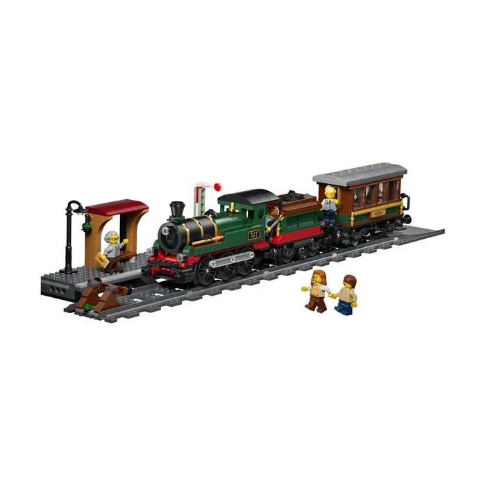 LEGO City Retro Steam Locomotive Train - 575 pieces (Age 7+), Model 60511