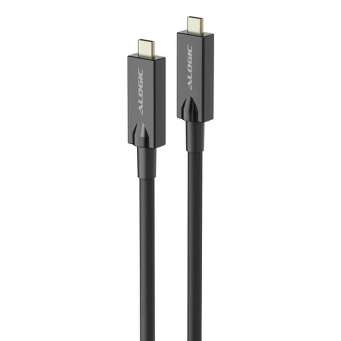 Cable ALOGIC USB C to USB C Hybrid AOC 10m USB 3.2 10G DP1.4 PD60W
