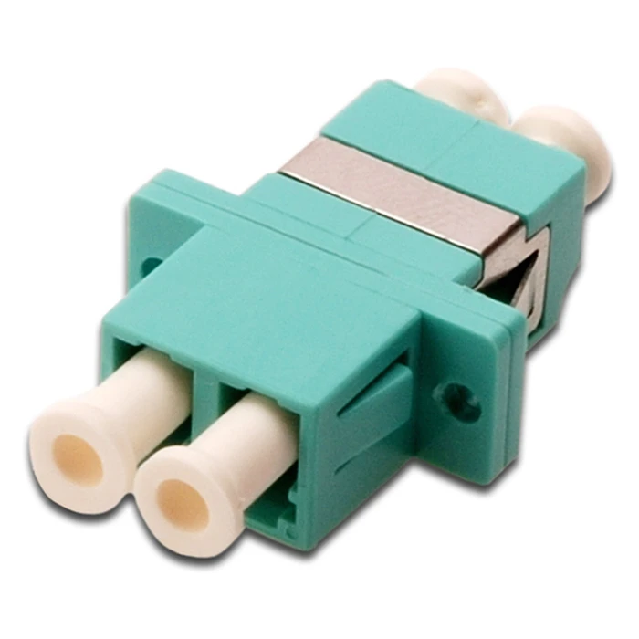 Default Digitus Coupler Duplex LC to LC MM OM3 Aqua Ceramic Sleeve