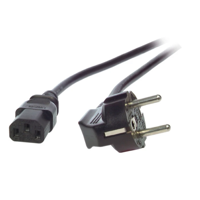 EFB Accs Καλώδιο Τροφοδοσίας POWER CAB CEE 7 7 90 C13 180 BLACK 2M 3 X 0 75MM VDE