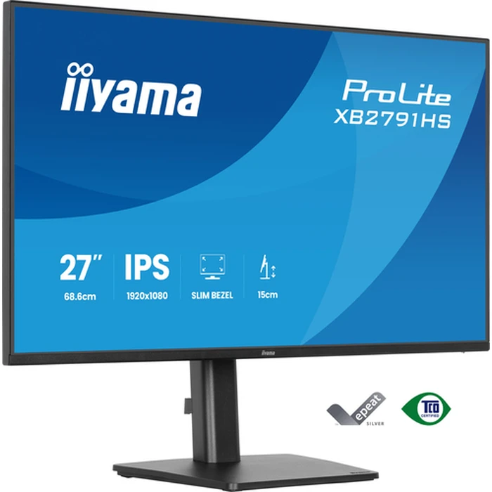 IIYAMA CONSIGNMENT Οθόνη Υπολογιστή 27IN IPS Panel 1920x1080 120Hz 15cm Height Adjust Stand 1ms MPRT