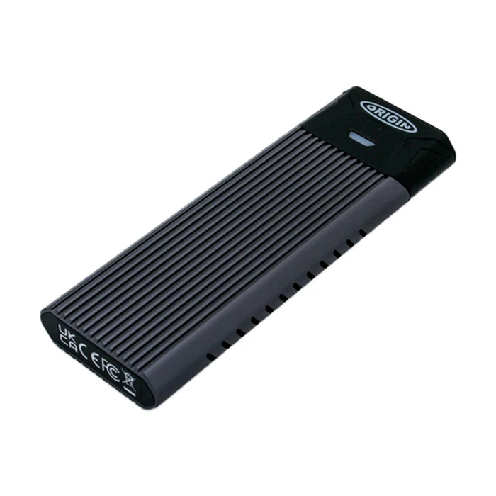 USB-C Single NVMe SATA M 2 SSD Enclosure Origin Storage