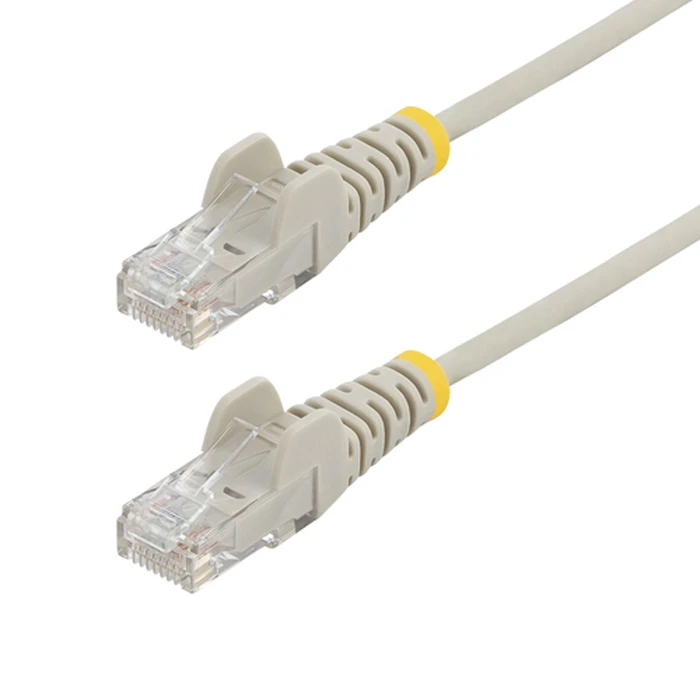 StarTech Δίκτυο Καλώδιο Patch Cat6 Gray Slim Snagless RJ45 UTP 25cm