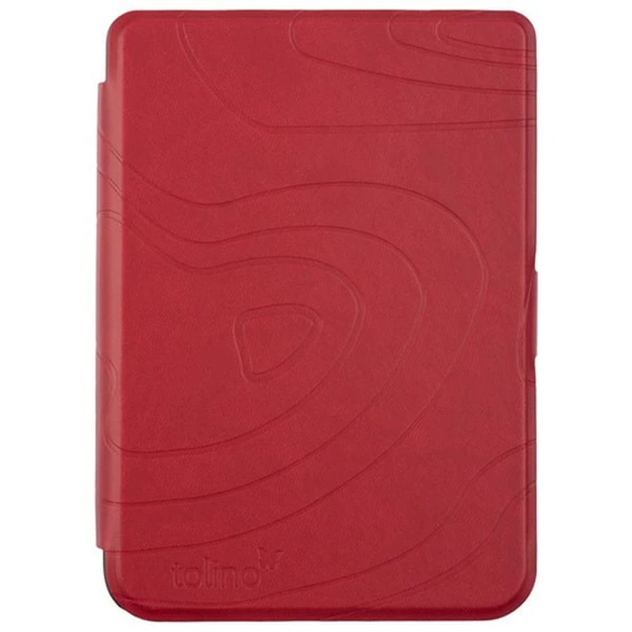 THALIA Τσάντα Dark Red Texture