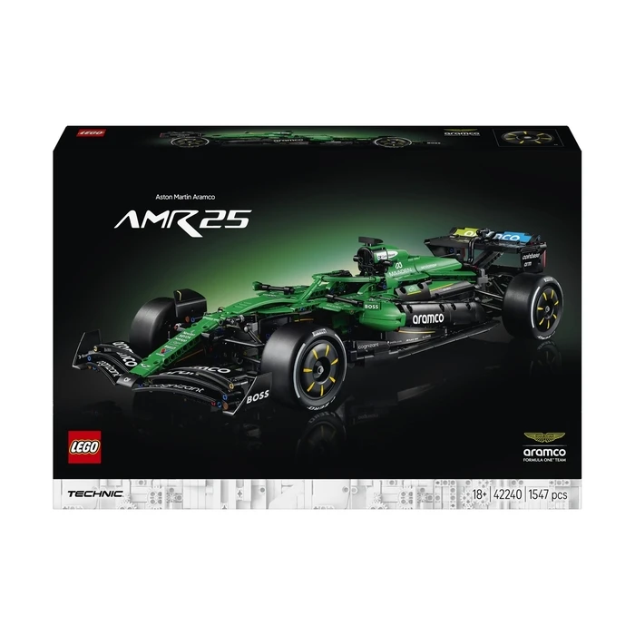 LEGO Technic Aston Martin Aramco 42240 - 1547 Pieces, Ages 3+