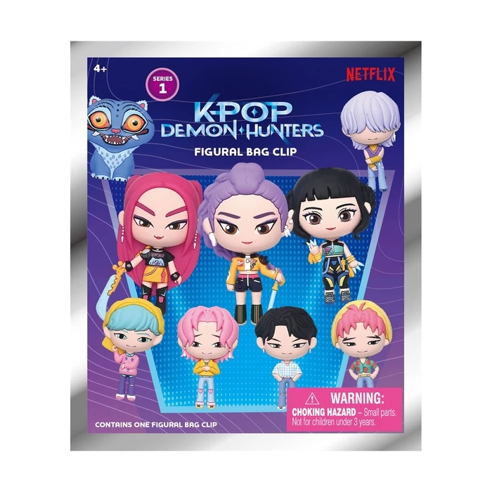Monogram: K-Pop Demon Hunters - 3D Foam Bag Clip Figure (Series 1) (Blind Bag/Random) (MPN 32775, SKU 115770)