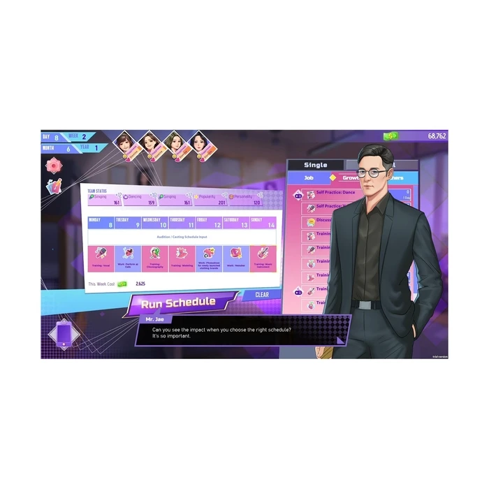 K-Pop Idol Stories: Road to Debut Παιχνίδι PS5 - PQube Ltd.