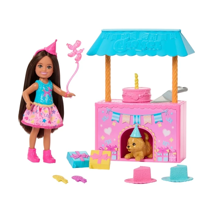 Mattel Barbie Οικογένεια και Φίλοι Club Chelsea Σετ Γενέθλια Έκπληξη