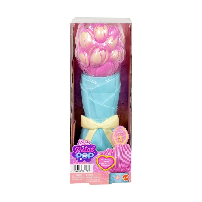 Mattel Barbie Petal Pop Pink Tulip Doll JMF57