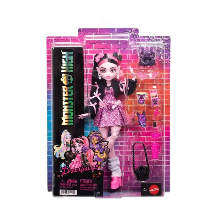 Mattel Monster High Κούκλα Draculaura Basic Series New Design