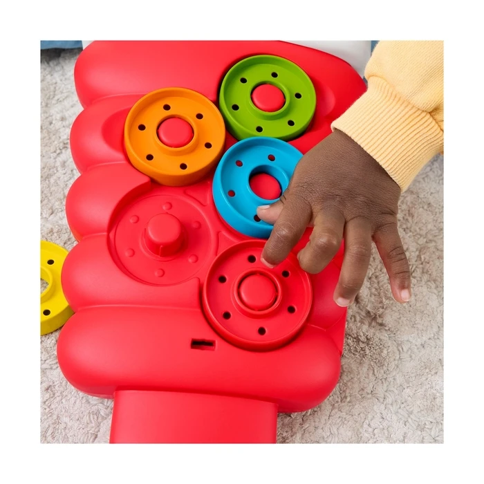 Fisher‑Price Drop‑Through Pyramid Rock‑A‑Stack Toy – 9+ Months (JLB81)