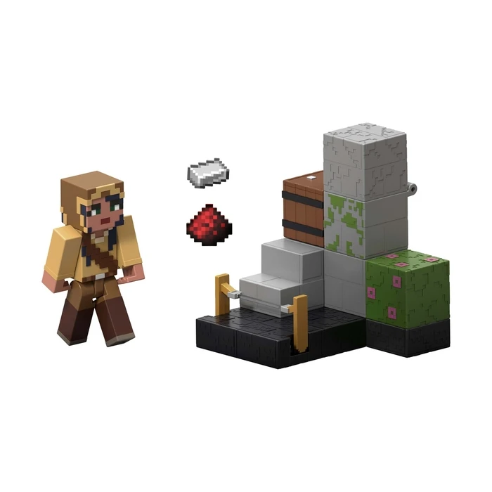 Minecraft Mattel Redstone Charged Trappers Tripwire Figure Set