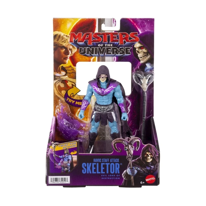2026 Movie Action Figure - Skeletor with Havoc Staff, Masters of the Universe, 14 cm (Mattel)