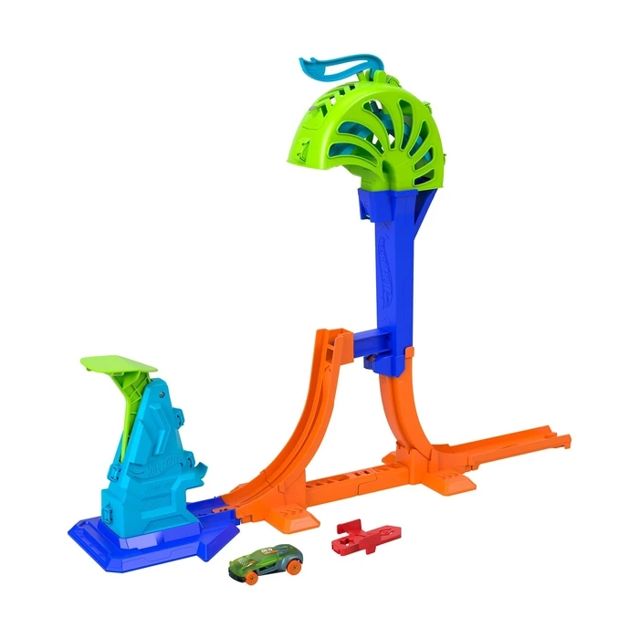 Mattel Hot Wheels Speed Snap: Σετ Πίστας Stunt Tracks - Power Launch Champion Playset