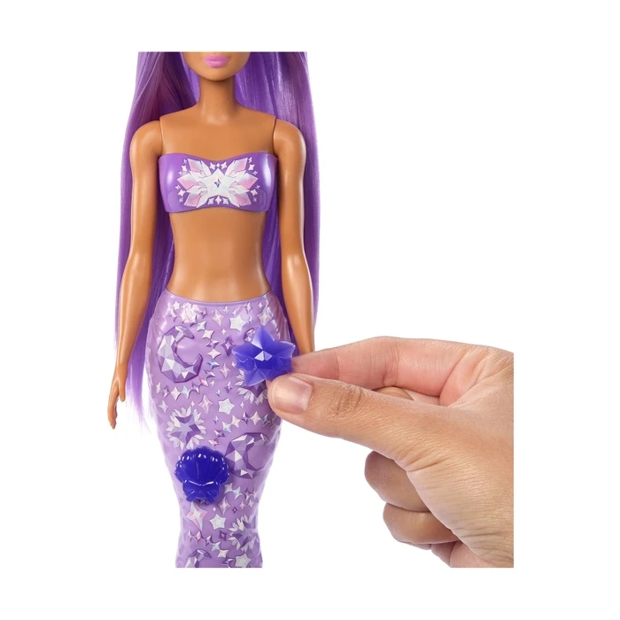 Mattel Barbie Κούκλα Mermaid Series Color Reveal με 6 Έκπληξεις