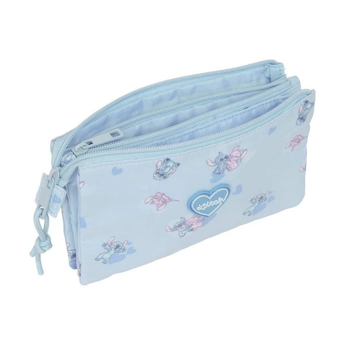 Safta Stitch Triple Fabric Pencil Case (812602744)