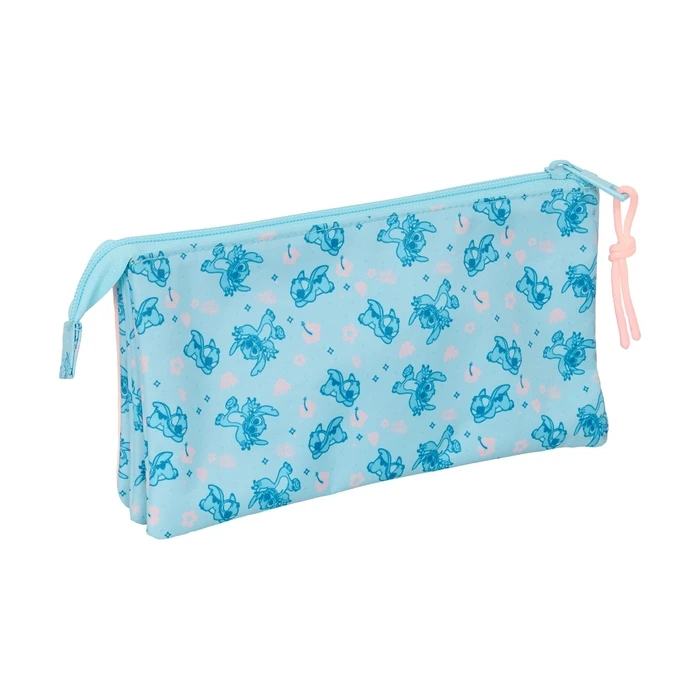 Safta Stitch Ohana - Triple Pencil Case