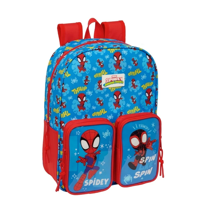 Safta: Spidey - Trolley (Removable) Small Backpack (34cm) (612662185)