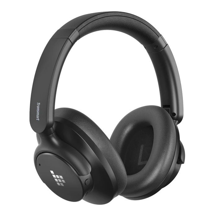 Headphones TronSmart Sounfii Q20S, ασύρματα & ενσύρματα, Hybrid ANC, Φ40mm, 500mAh, Μαύρα