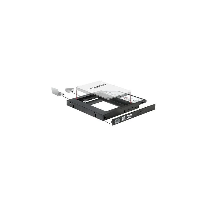 Πλαίσιο Για Σκληρούς Δίσκους Delock 5 25 SATA HDD