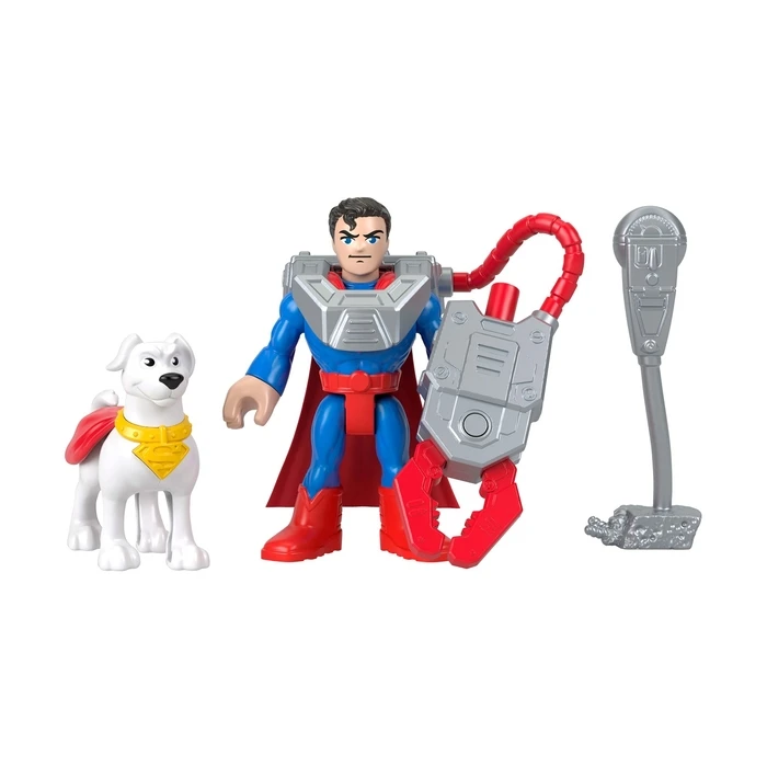 Mattel Fisher Price Imaginext DC Super Friends Metal Force Superman Krypto