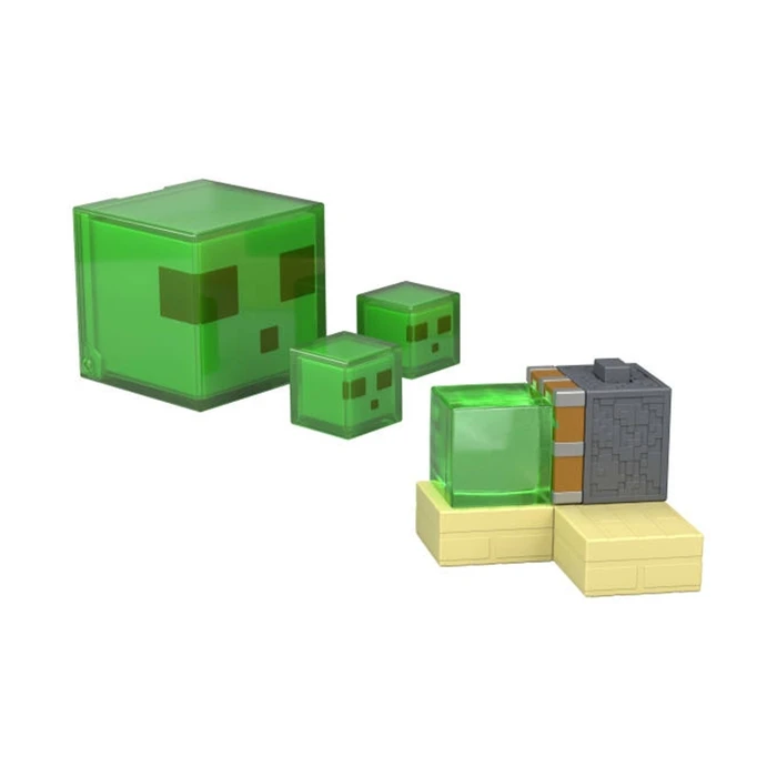 Minecraft Mattel Action Figure and Playset Redstone Charged Sticky Piston Trap