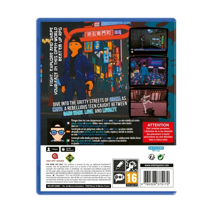 Hood Story: Kaito Yamazaki (PS5) - Red Art Games