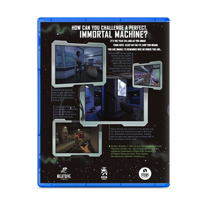 System Shock 2: Remastered - PS5 Game (Clear River Games)